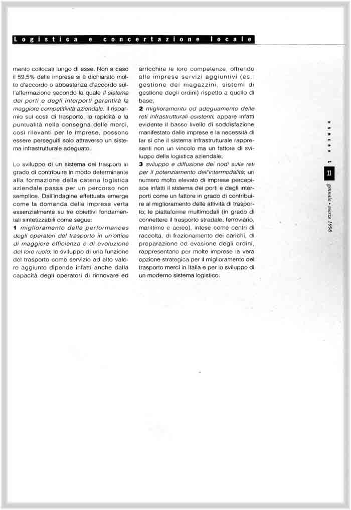 NewsLetter - numero 1 Anno 1 - pagina 11