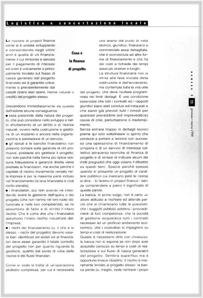 NewsLetter - numero 1 Anno 1 - pagina 13