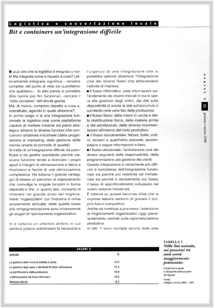 NewsLetter - numero 1 Anno 1 - pagina 17
